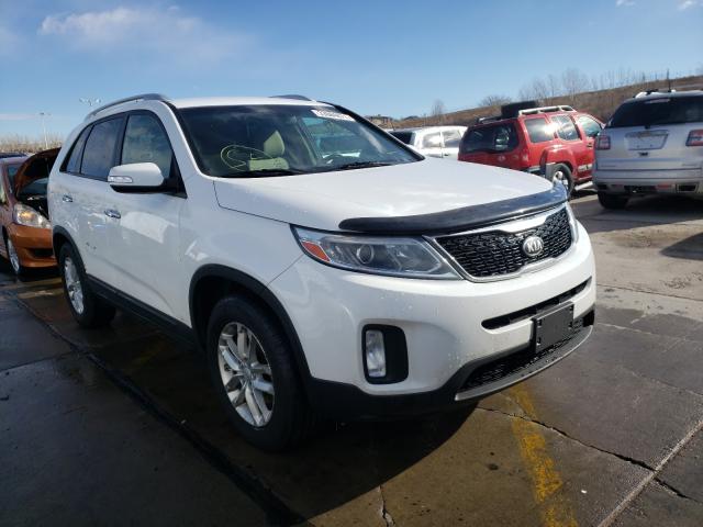 KIA SORENTO LX 2015 5xyktca62fg571173