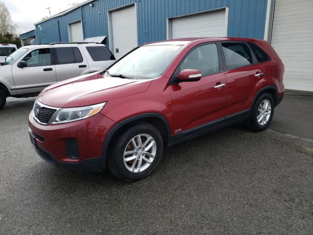 KIA SORENTO 2015 5xyktca62fg603328