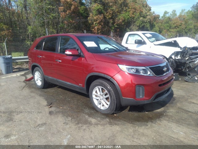 KIA SORENTO 2015 5xyktca62fg614877