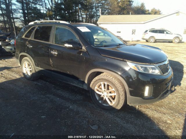 KIA SORENTO 2014 5xyktca63eg450229