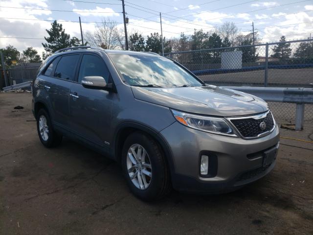 KIA SORENTO LX 2014 5xyktca63eg450702