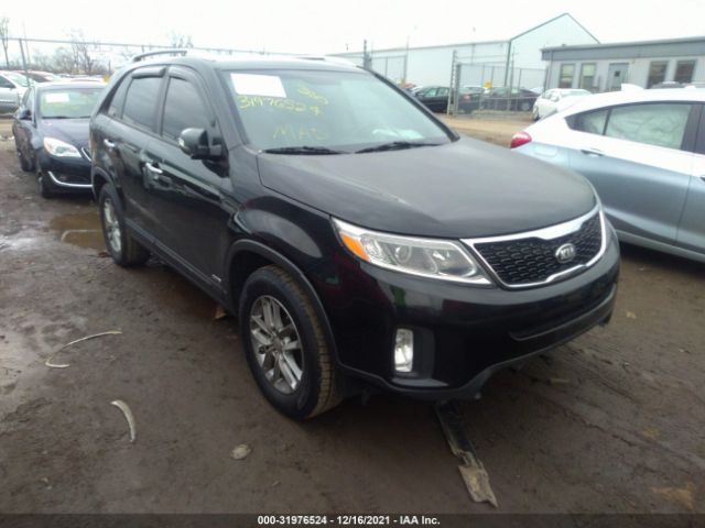 KIA SORENTO 2014 5xyktca63eg450814