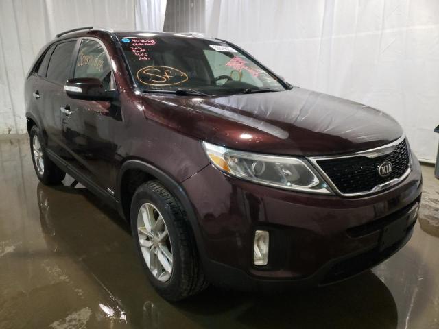 KIA SORENTO LX 2014 5xyktca63eg451025