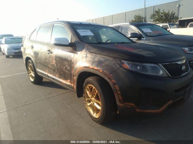 KIA SORENTO 2014 5xyktca63eg451056