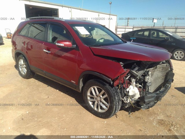 KIA SORENTO 2014 5xyktca63eg453115