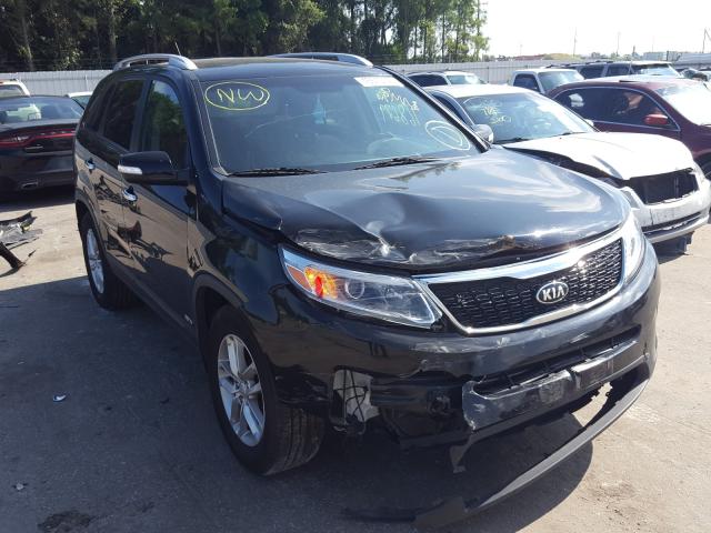 KIA SORENTO LX 2014 5xyktca63eg455429