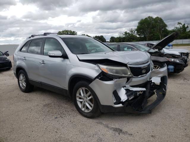 KIA SORENTO LX 2014 5xyktca63eg456094