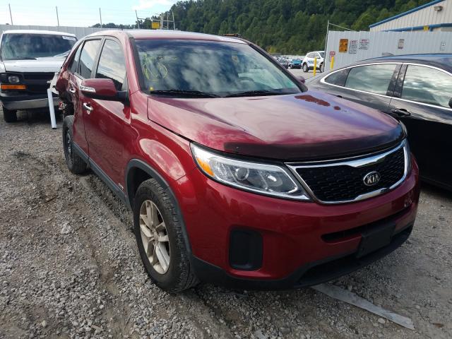 KIA SORENTO LX 2014 5xyktca63eg516858