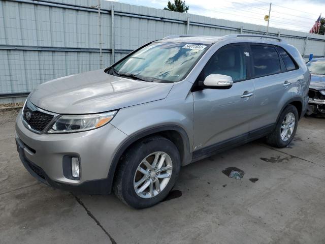 KIA SORENTO LX 2014 5xyktca63eg523535