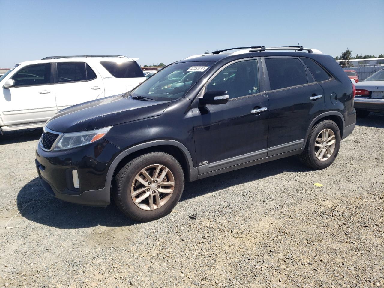 KIA SORENTO 2014 5xyktca63eg528136