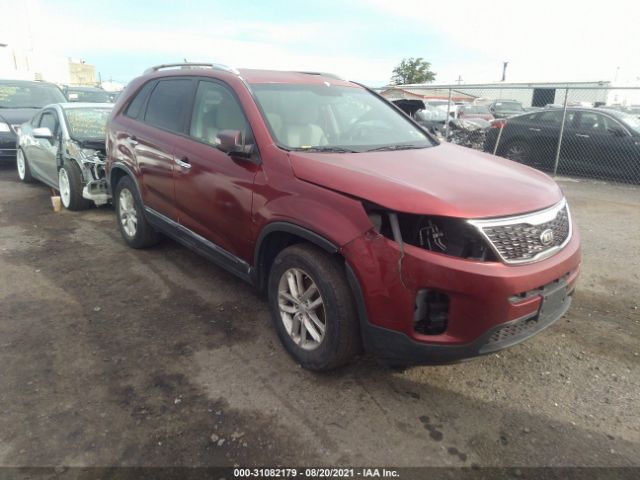 KIA SORENTO 2014 5xyktca63eg540111