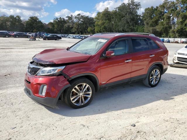 KIA SORENTO LX 2014 5xyktca63eg541548