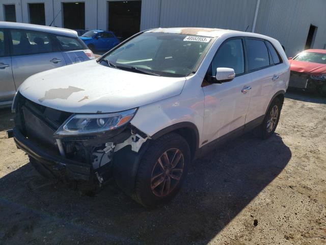 KIA SORENTO LX 2014 5xyktca63eg541775