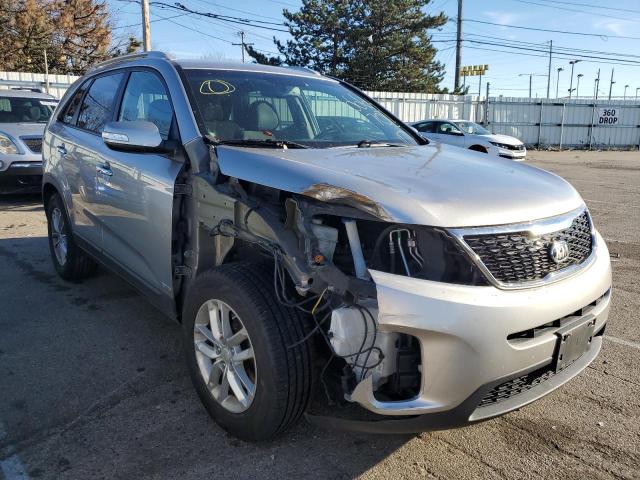 KIA SORENTO LX 2014 5xyktca63eg544837