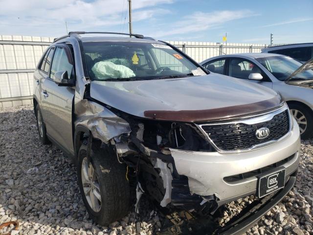 KIA SORENTO LX 2014 5xyktca63eg545356