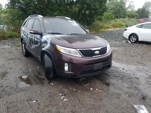 KIA SORENTO 2014 5xyktca63eg546751