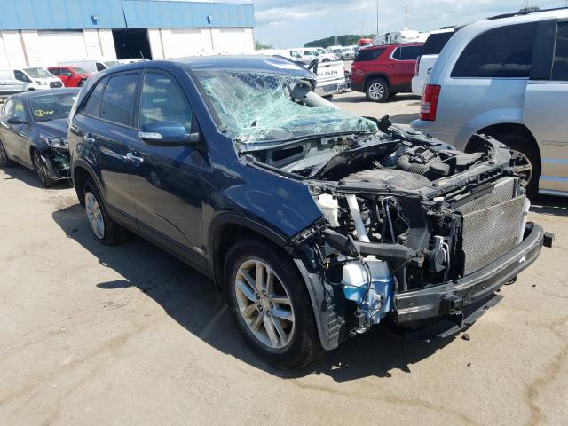 KIA SORENTO LX 2014 5xyktca63eg548788