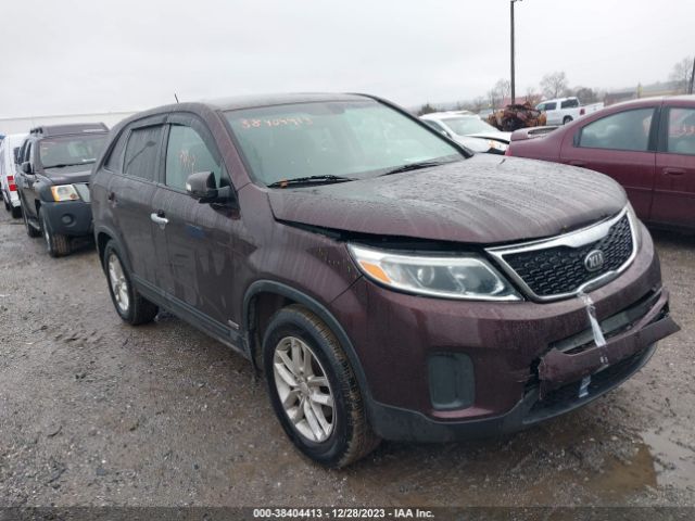 KIA SORENTO 2015 5xyktca63fg559257