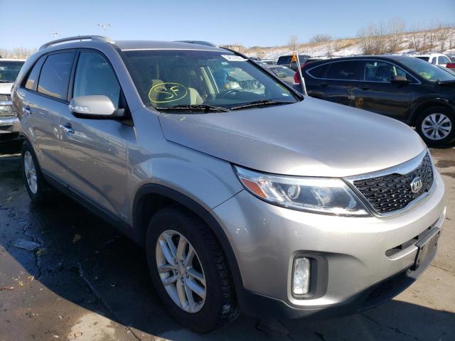 KIA SORENTO LX 2015 5xyktca63fg563910