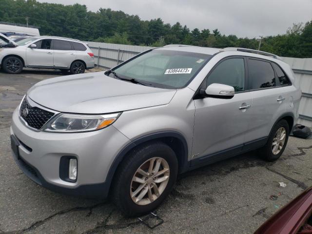 KIA SORENTO LX 2015 5xyktca63fg586149