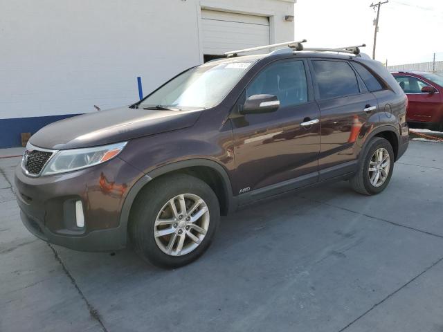 KIA SORENTO LX 2015 5xyktca63fg592467