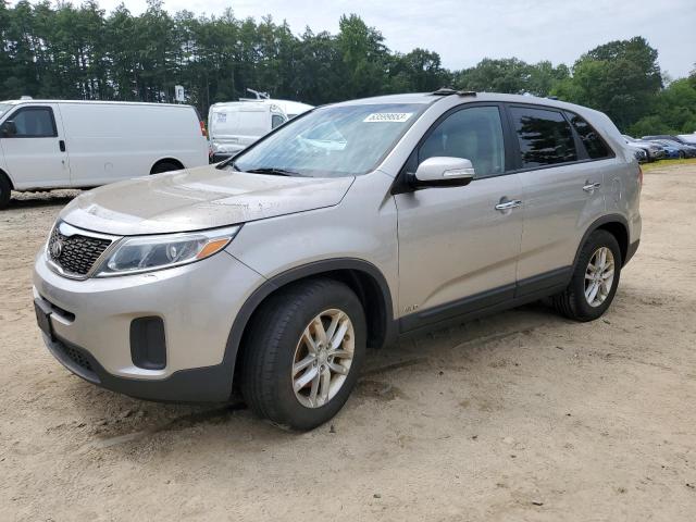 KIA SORENTO LX 2015 5xyktca63fg614788