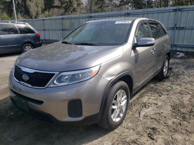 KIA SORENTO LX 2015 5xyktca63fg634040