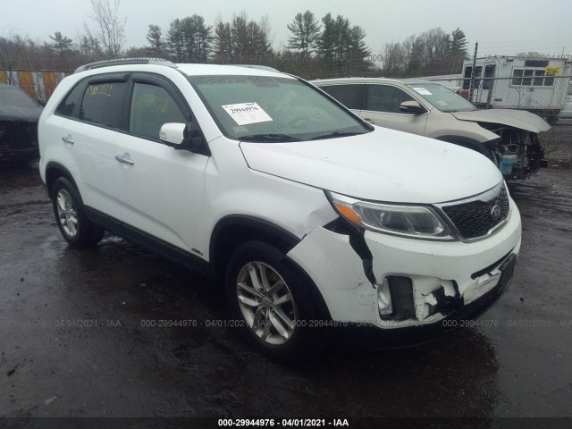 KIA SORENTO 2014 5xyktca64eg450563