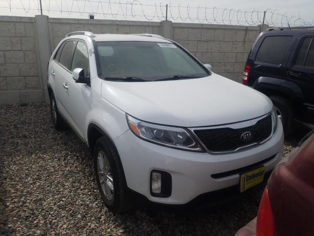 KIA SORENTO LX 2014 5xyktca64eg451101