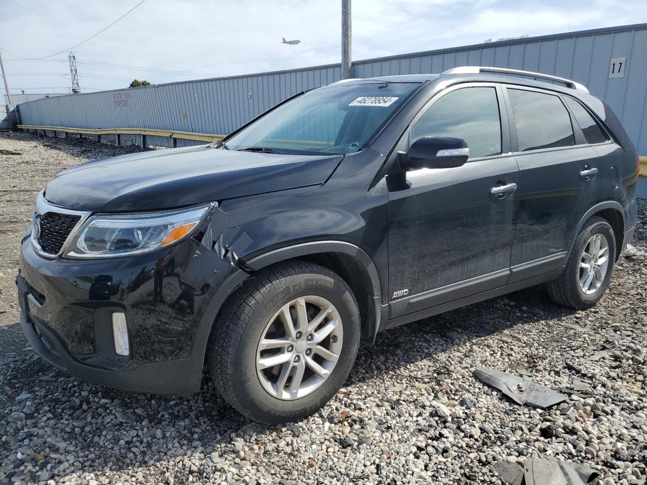 KIA SORENTO 2014 5xyktca64eg453527