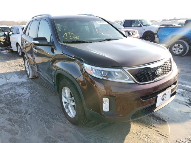 KIA SORENTO LX 2014 5xyktca64eg465189