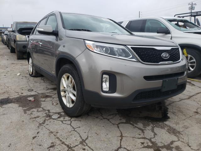 KIA SORENTO LX 2014 5xyktca64eg473289