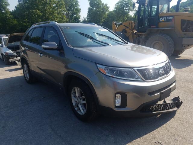 KIA SORENTO LX 2014 5xyktca64eg496605