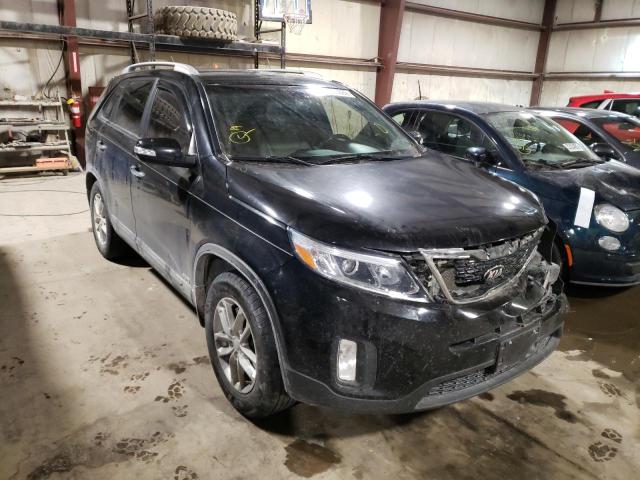 KIA SORENTO LX 2014 5xyktca64eg503875