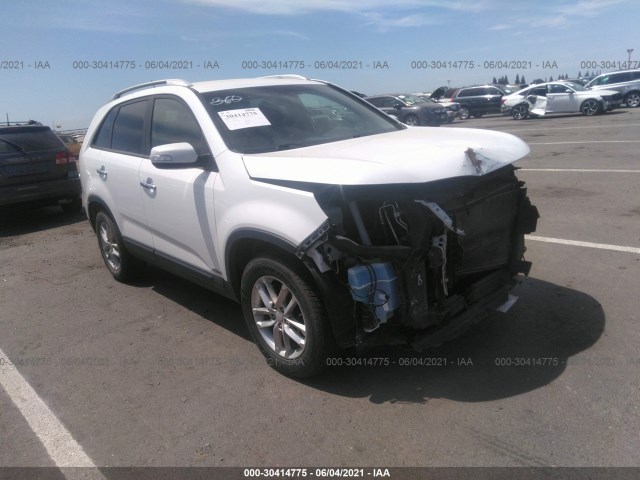 KIA SORENTO 2014 5xyktca64eg505206