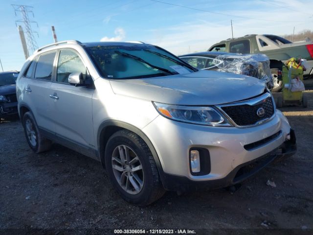 KIA SORENTO 2014 5xyktca64eg507506