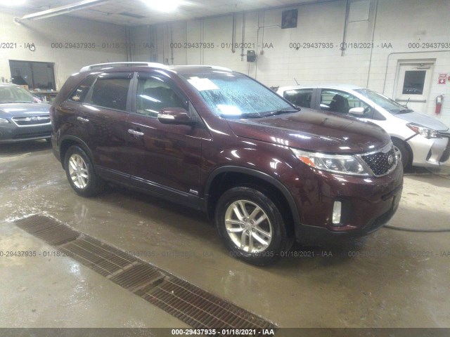 KIA SORENTO 2014 5xyktca64eg517551