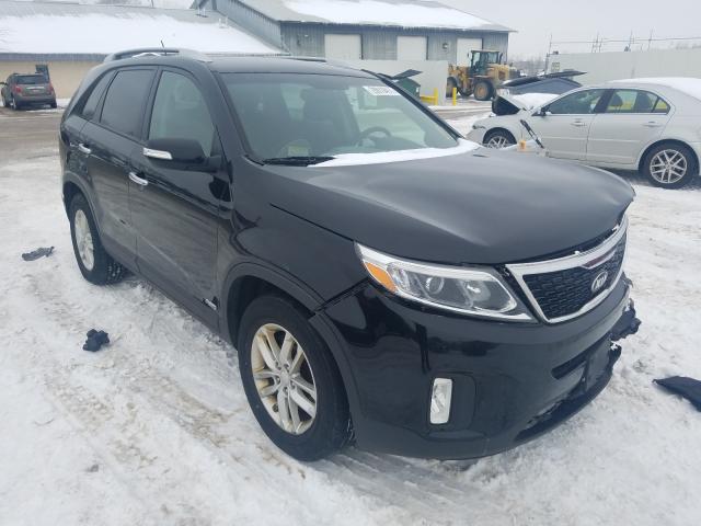 KIA SORENTO LX 2014 5xyktca64eg523379