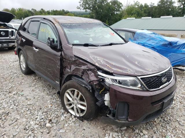 KIA SORENTO LX 2014 5xyktca64eg527125