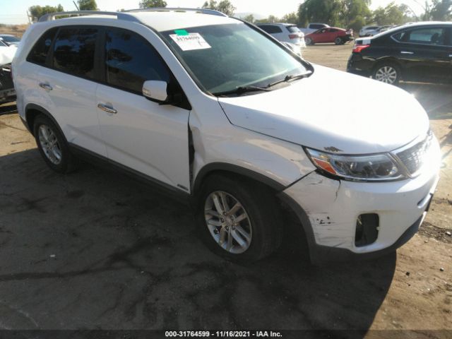 KIA SORENTO 2014 5xyktca64eg530655