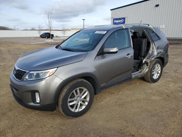 KIA SORENTO LX 2014 5xyktca64eg534995