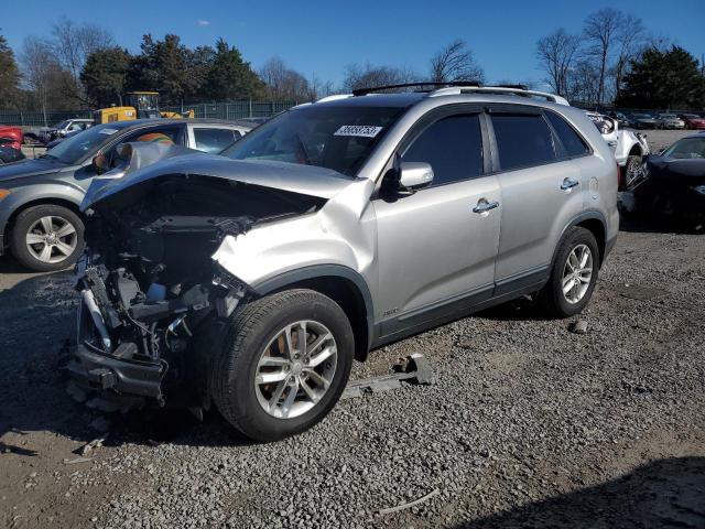 KIA SORENTO LX 2014 5xyktca64eg547553