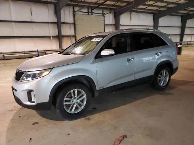 KIA SORENTO LX 2015 5xyktca64fg571756