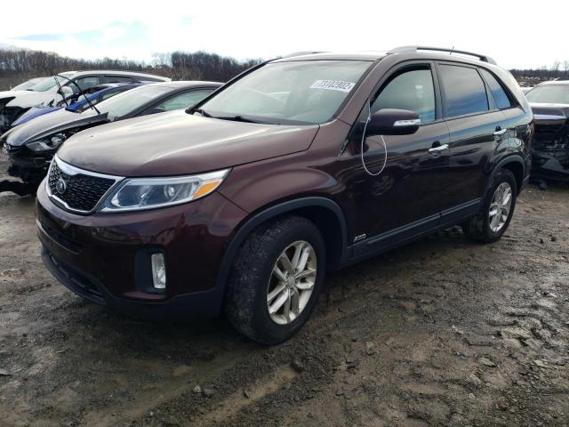 KIA SORENTO LX 2015 5xyktca64fg584801