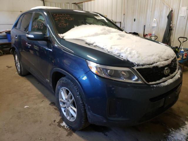 KIA SORENTO LX 2015 5xyktca64fg605811