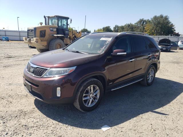 KIA SORENTO LX 2015 5xyktca64fg637254