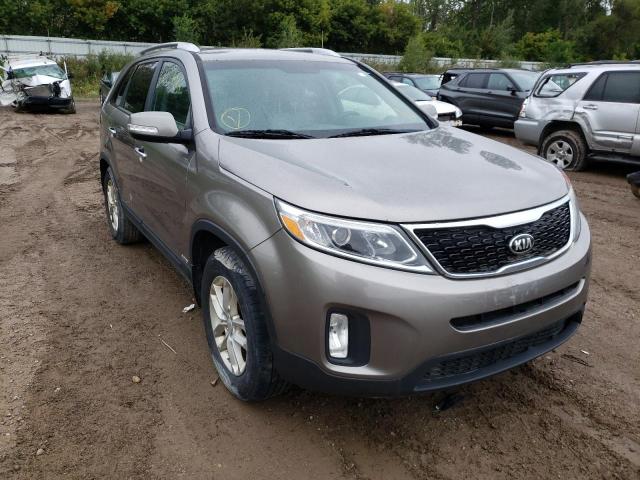 KIA SORENTO LX 2015 5xyktca64fg653888