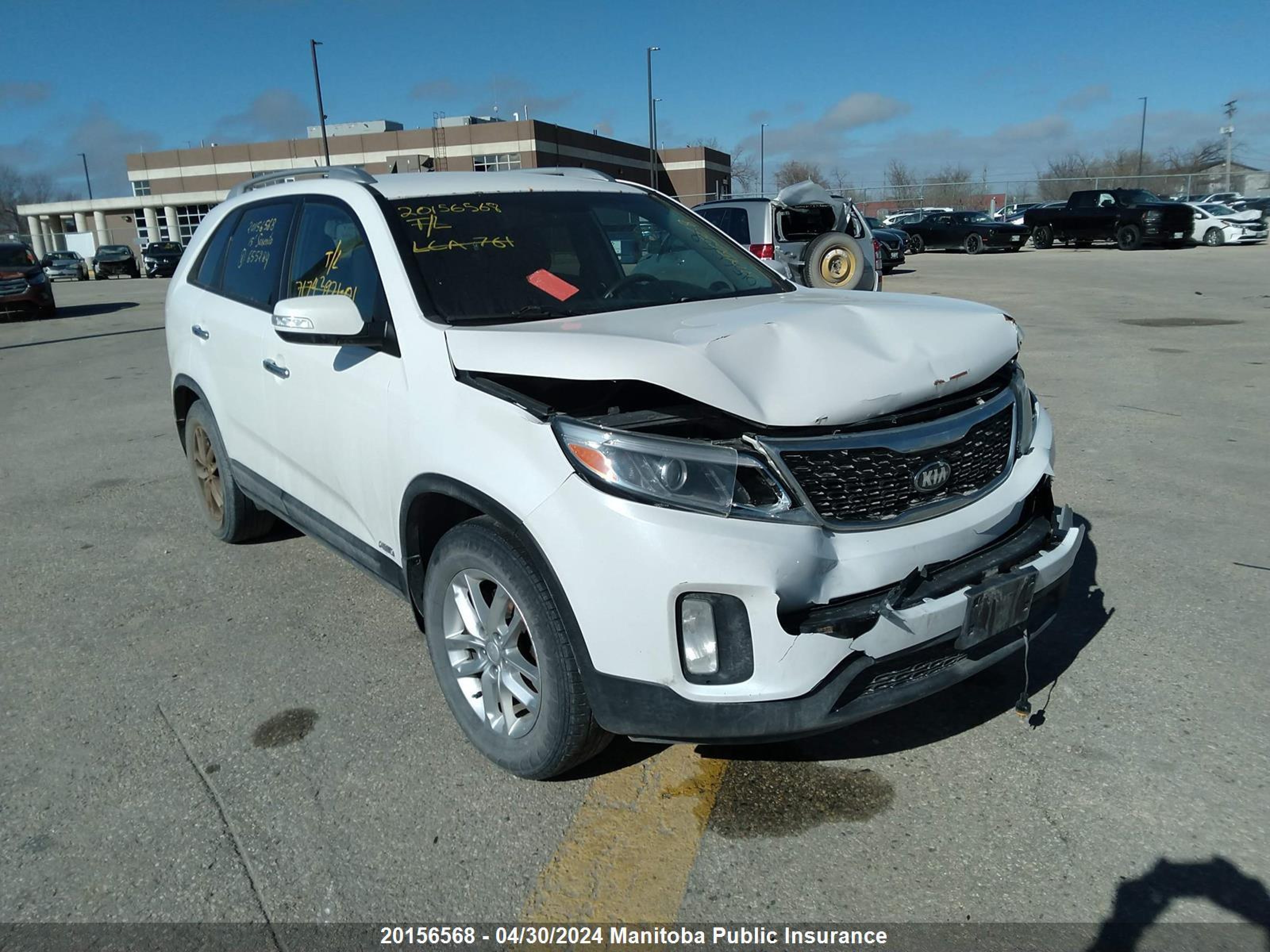 KIA SORENTO 2015 5xyktca64fg655284