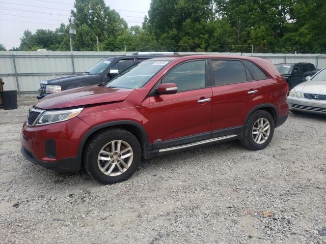 KIA SORENTO LX 2014 5xyktca65eg430466