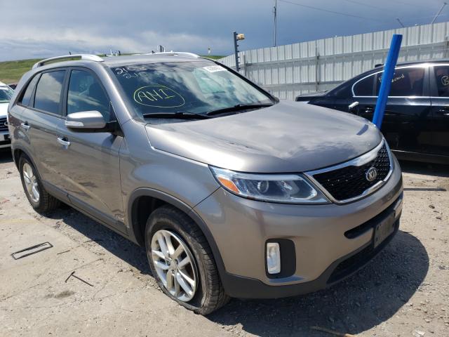 KIA SORENTO LX 2014 5xyktca65eg434677